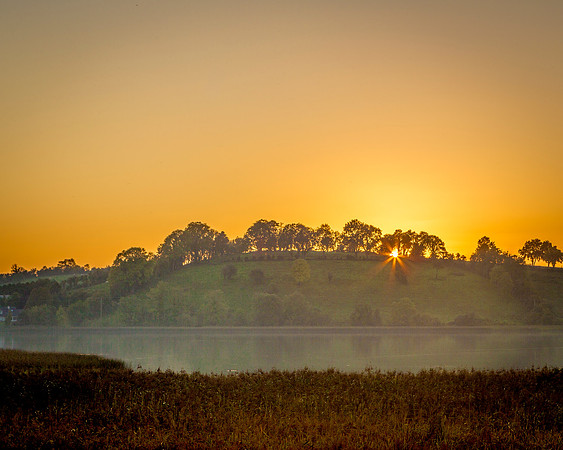 Sunset on silgo Road Enniskillen 1st Oct 2015