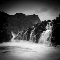 Ballycastle wash on the rocks