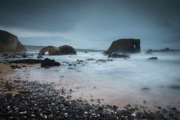 Elephant rock,Ballintoy Colour