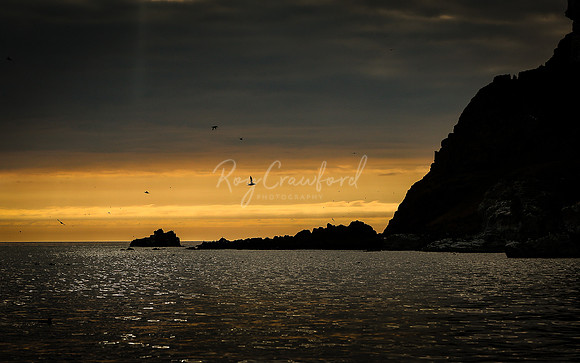 Rathlin sunset