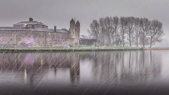Enniskillen Castle snow 2