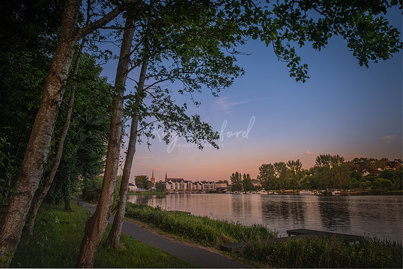 Portora Wharf at sunset 2020-