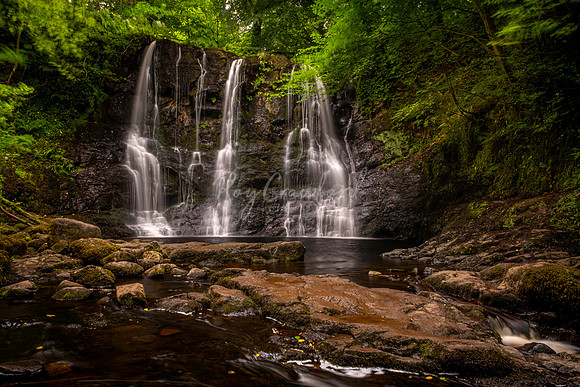 Glenariff waterfall,Co.Antrim july 2020