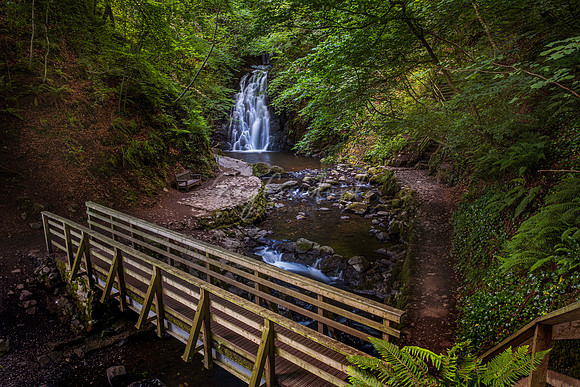 Gleno Waterfall,July 2020