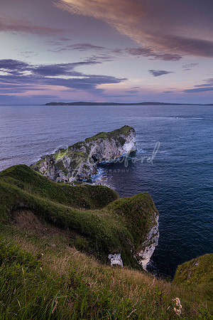 Kinbane Castle portrait July 2020
