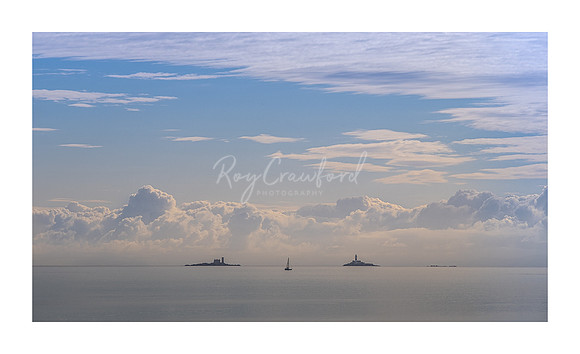 Sailing Boat at Ballygally,Co.Antrim July 2020 copy