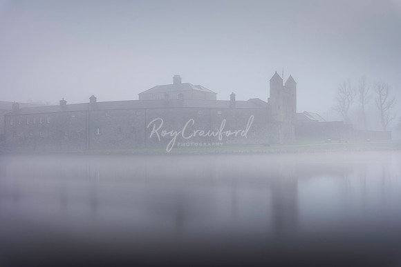 Enniskillen Castle in the fog September 2020