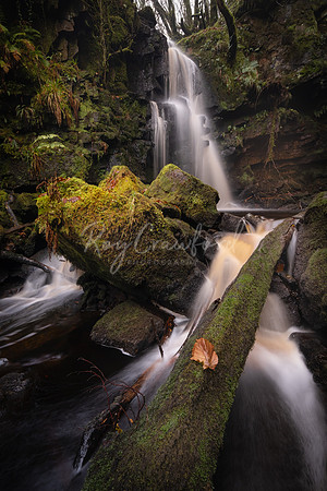 Sloughan Glen Waterfall_