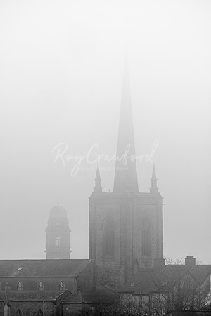 St Macartin's Cathedral and town hall Enniskillen 2021