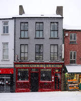 Blakes Bar in the snow  Enniskillen 2021