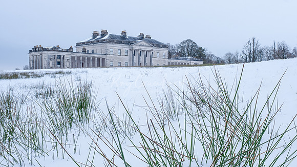 Castle Coole National Trust,Enniskillen in the snow 2021