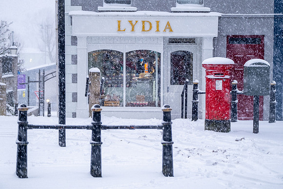 LYDIA Enniskillen in the snow  2021