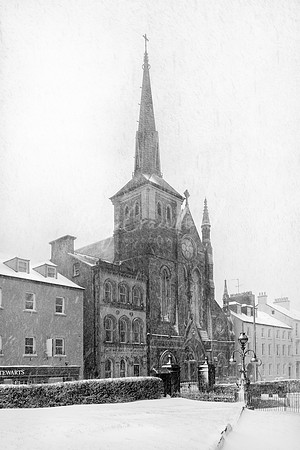 St.Michael's Parish Church February 2021 b-w