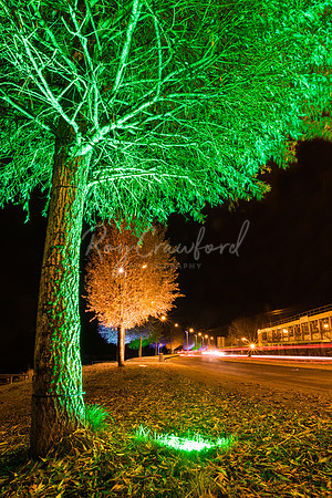 Enniskillen at night, November 2016
